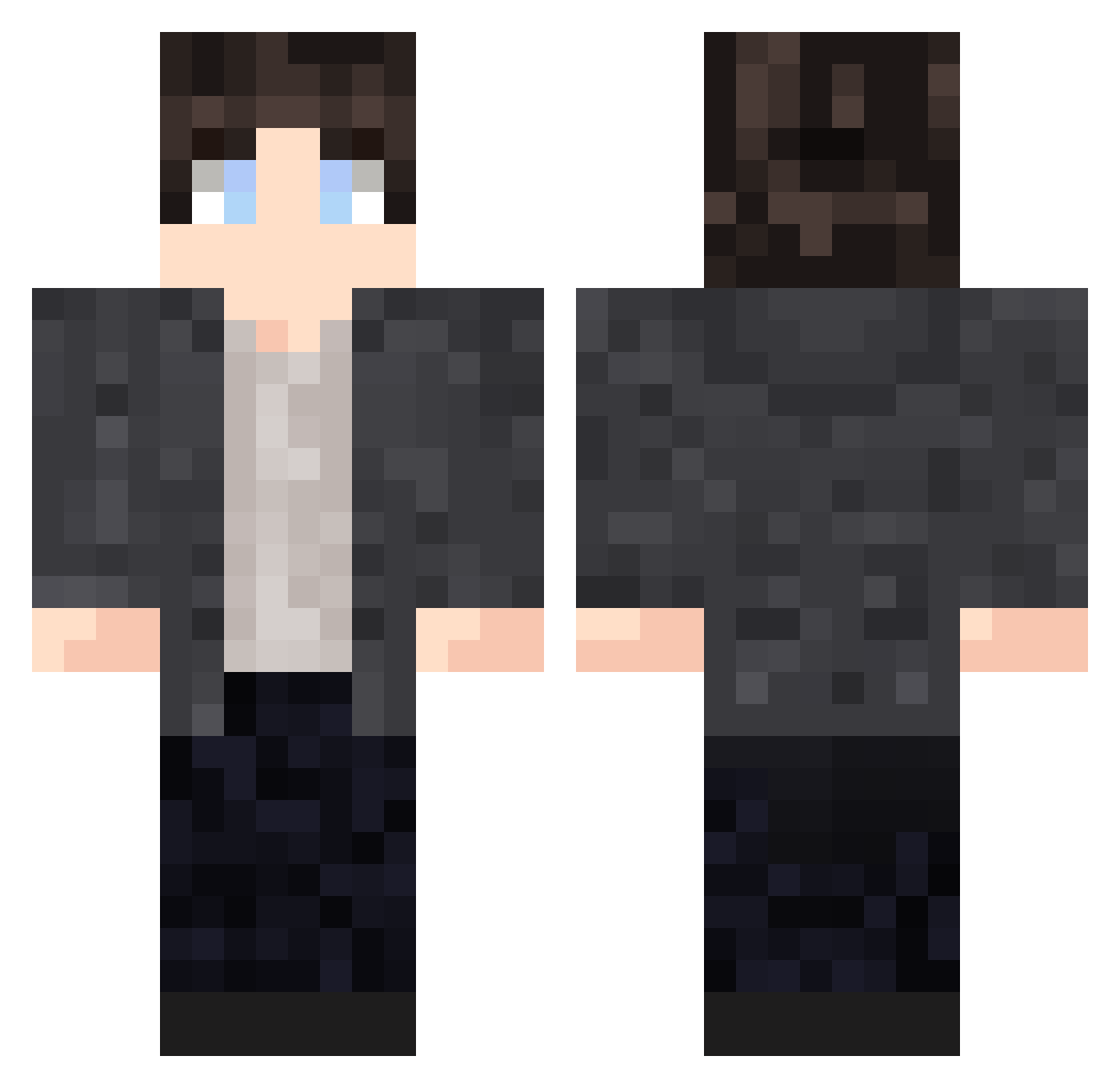 marlon14242324 Minecraft skin, front and back view