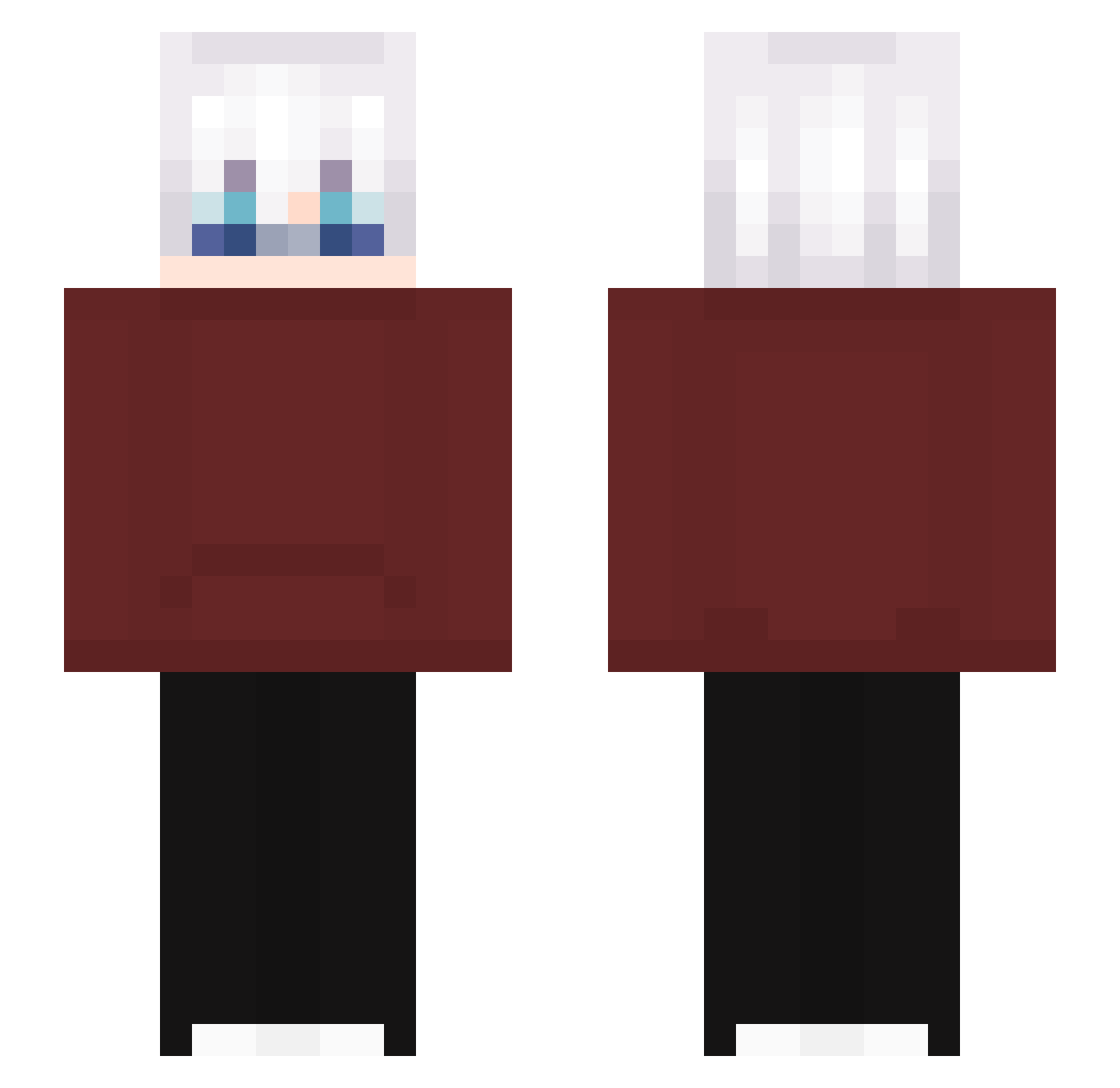 Wifin_ Minecraft skin, front and back view