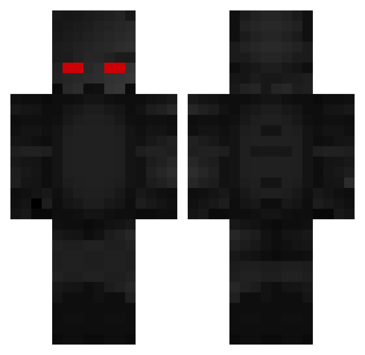 Yannkl__ Minecraft skin, front and back view