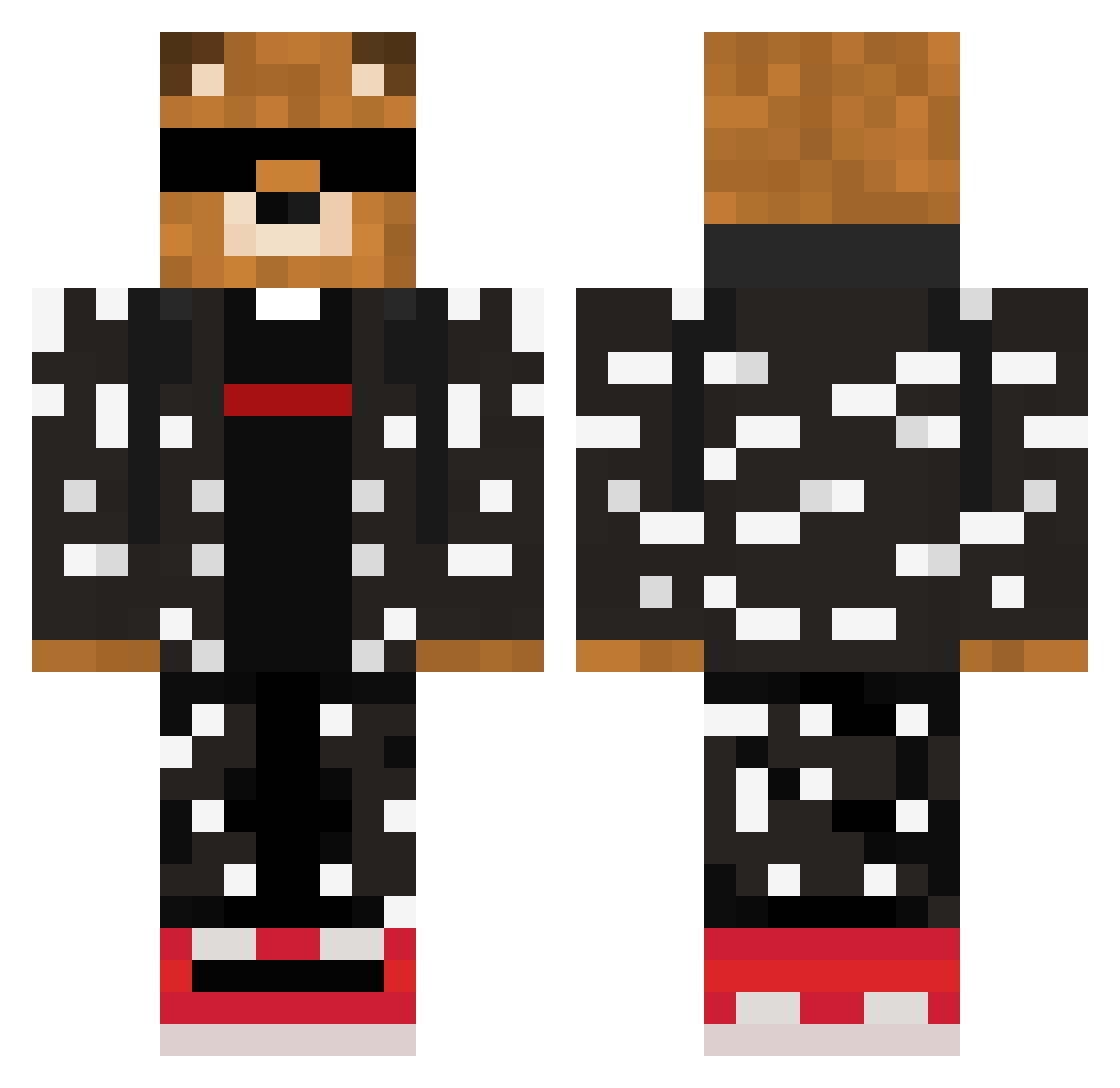 Ace_n_Sis Minecraft skin, front and back view