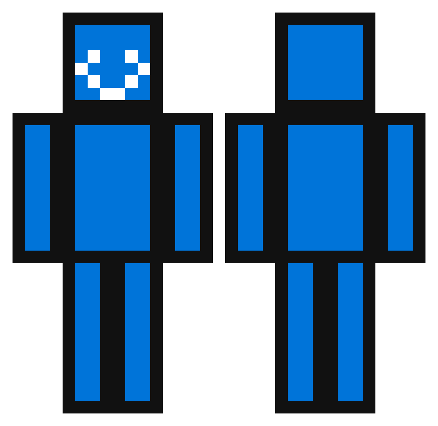 tduriiiii Minecraft skin, front and back view
