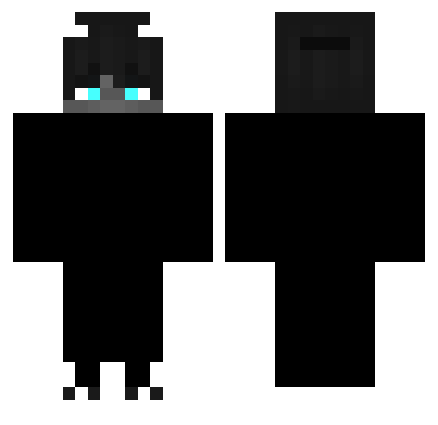 StinkeGoust04 Minecraft skin, front and back view