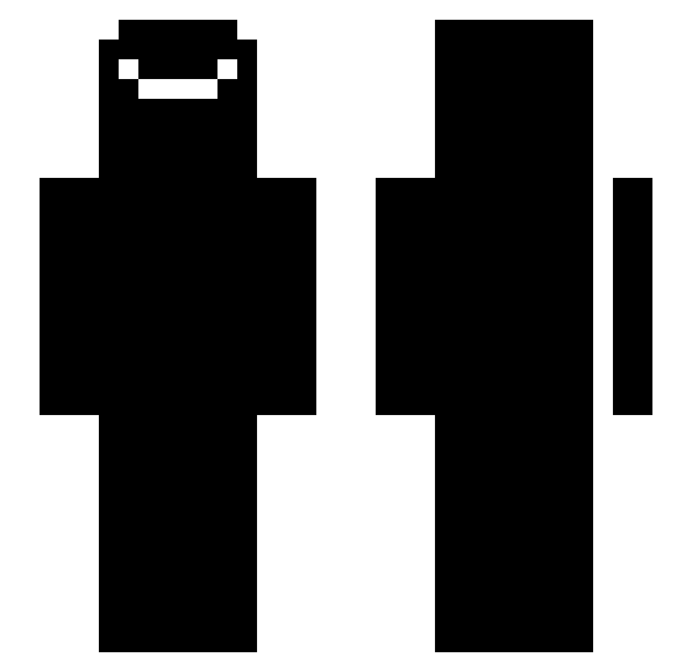branchi120 Minecraft skin, front and back view