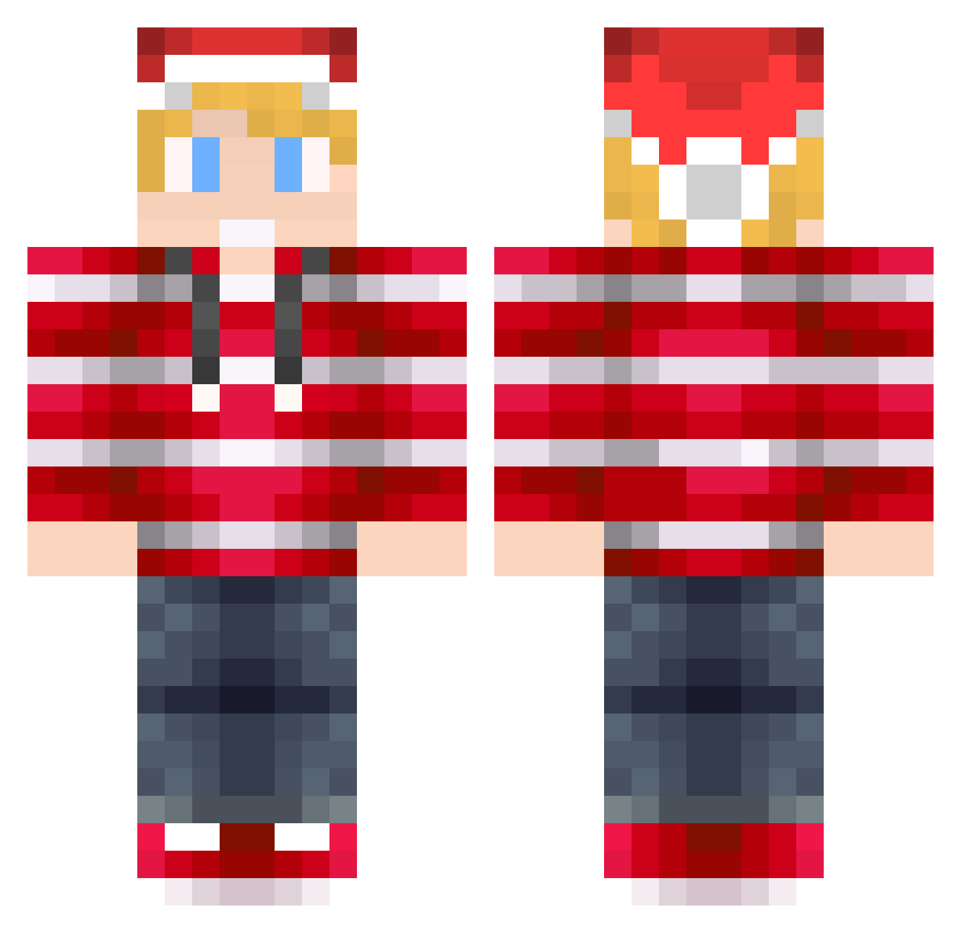 _Saylan_ Minecraft skin, front and back view