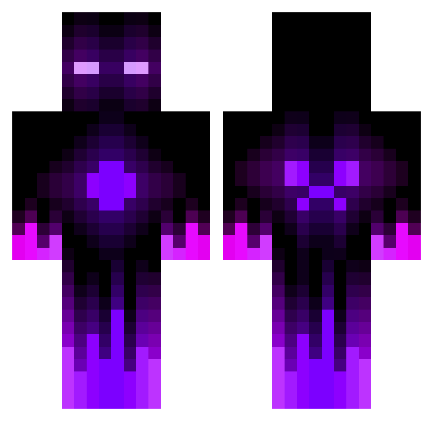 Mark_King_g Minecraft skin, front and back view