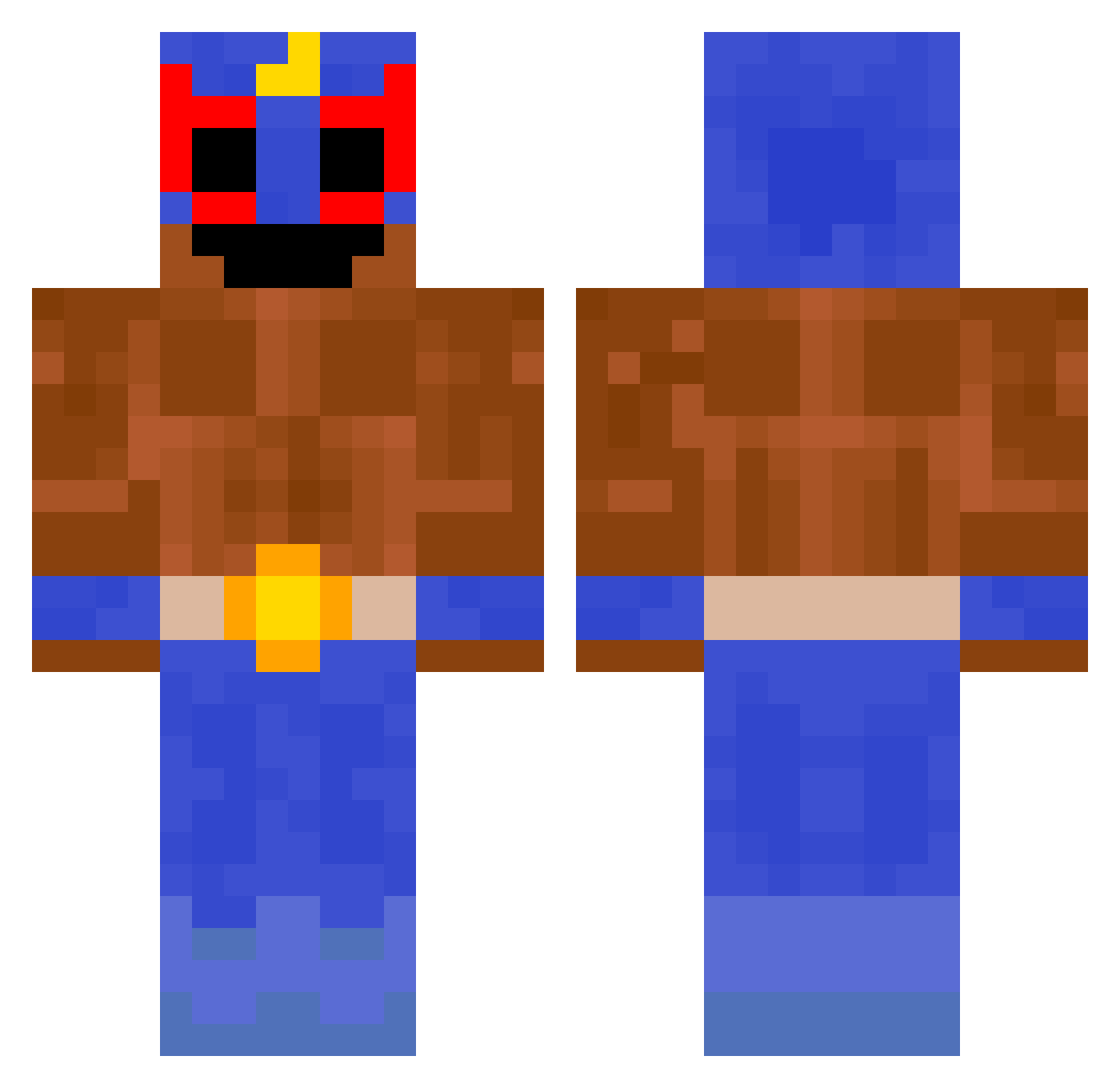grzegorzmaczeta Minecraft skin, front and back view