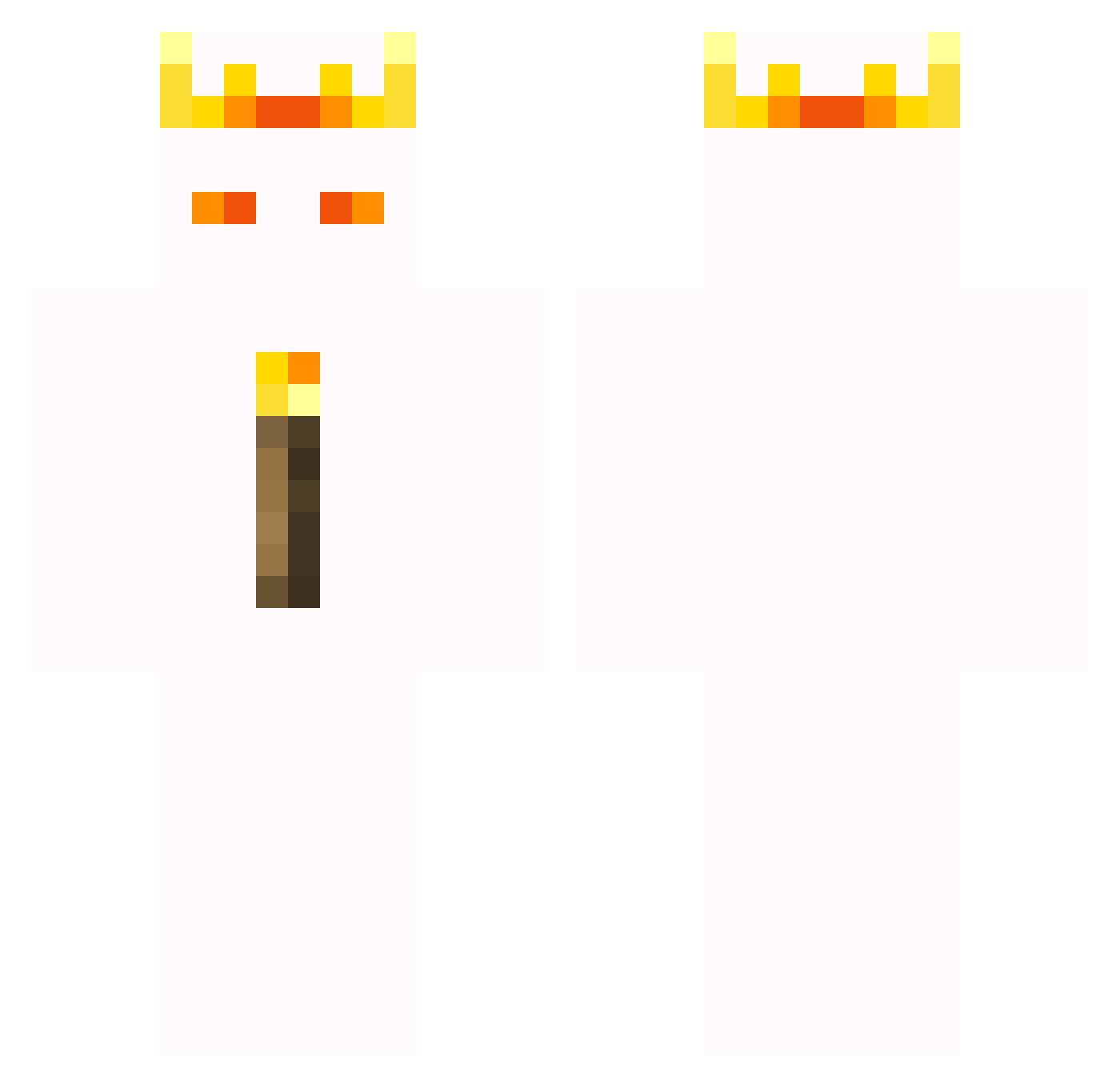 xx_Sokol_xx Minecraft skin, front and back view