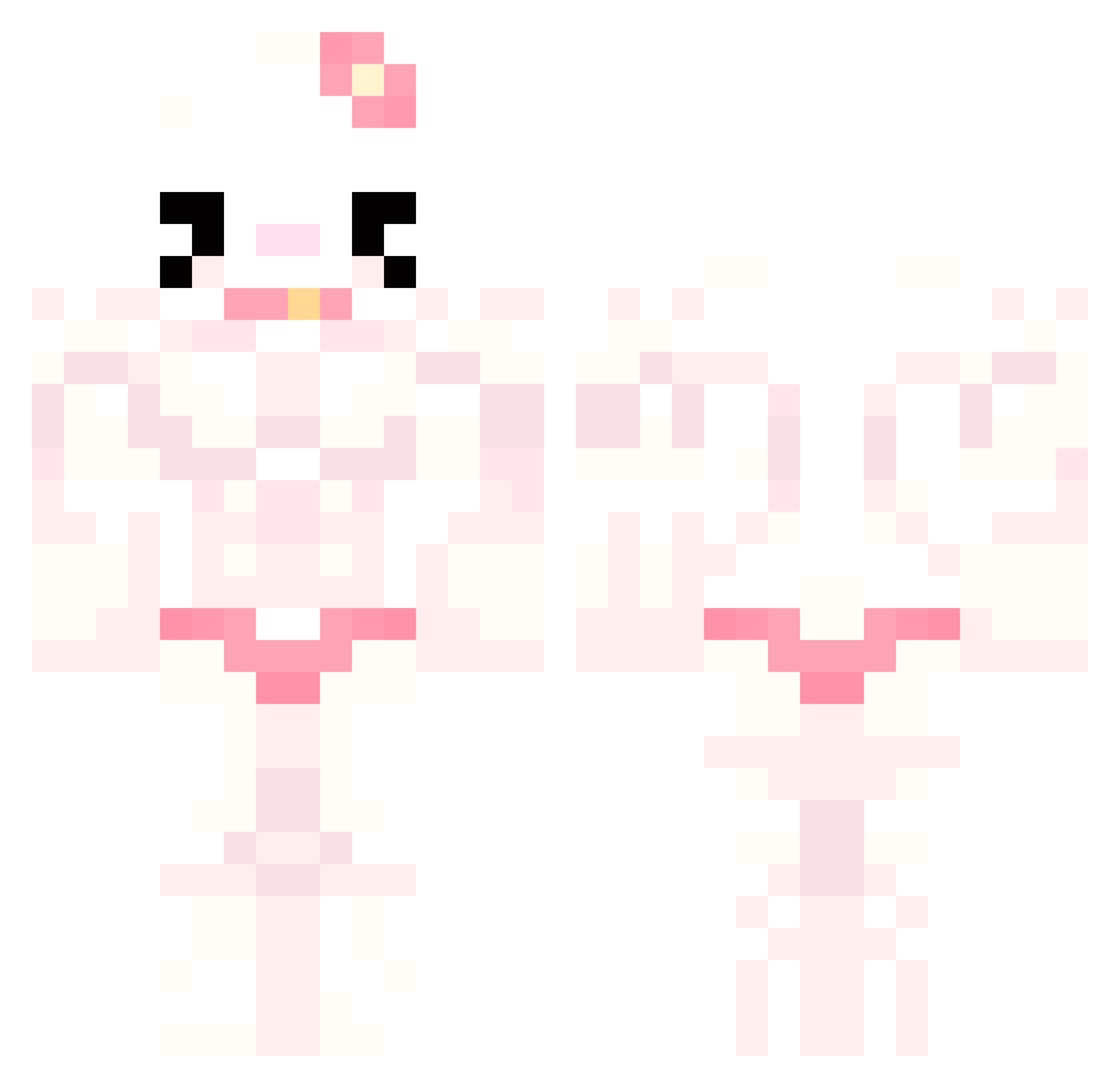 CauBeHocGioi Minecraft skin, front and back view