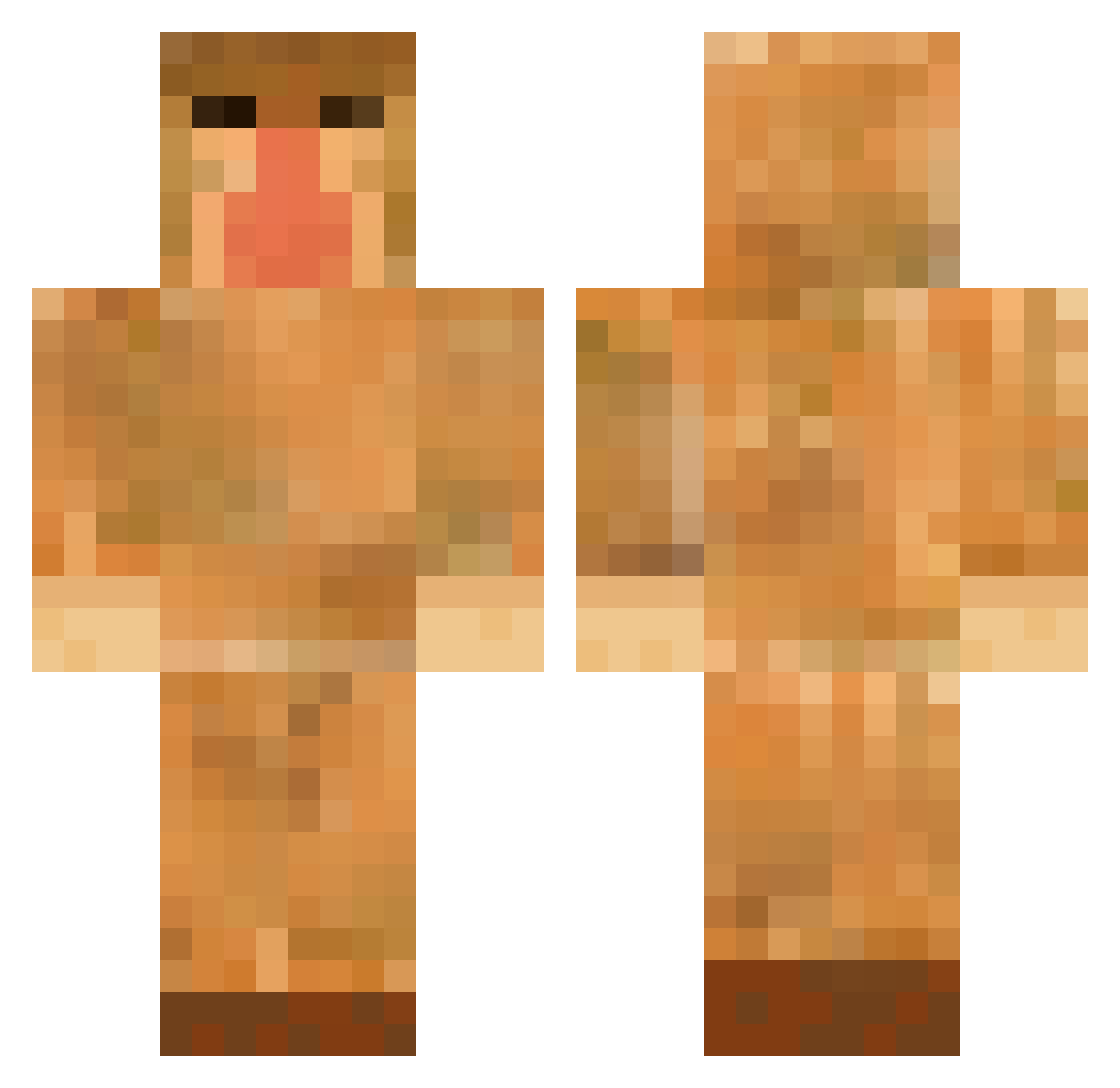 Znajdusiek - baboon Minecraft skin