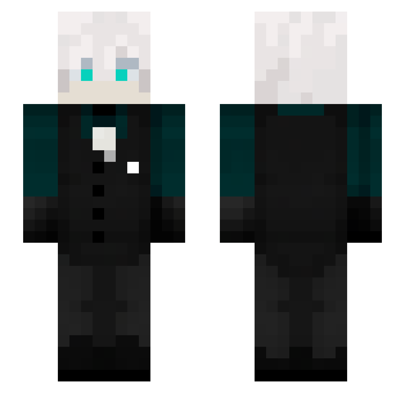 MovTom_ Minecraft skin, front and back view