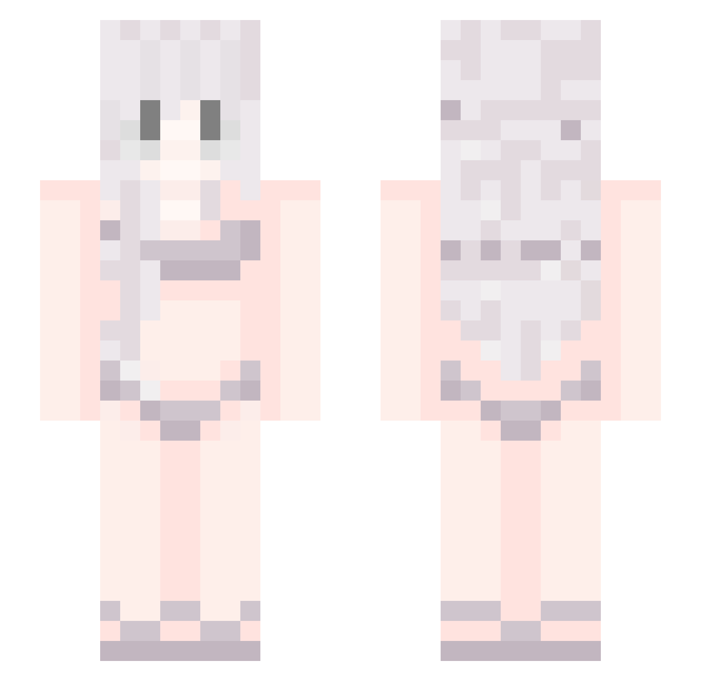 TheW1ndR0s Minecraft skin, front and back view