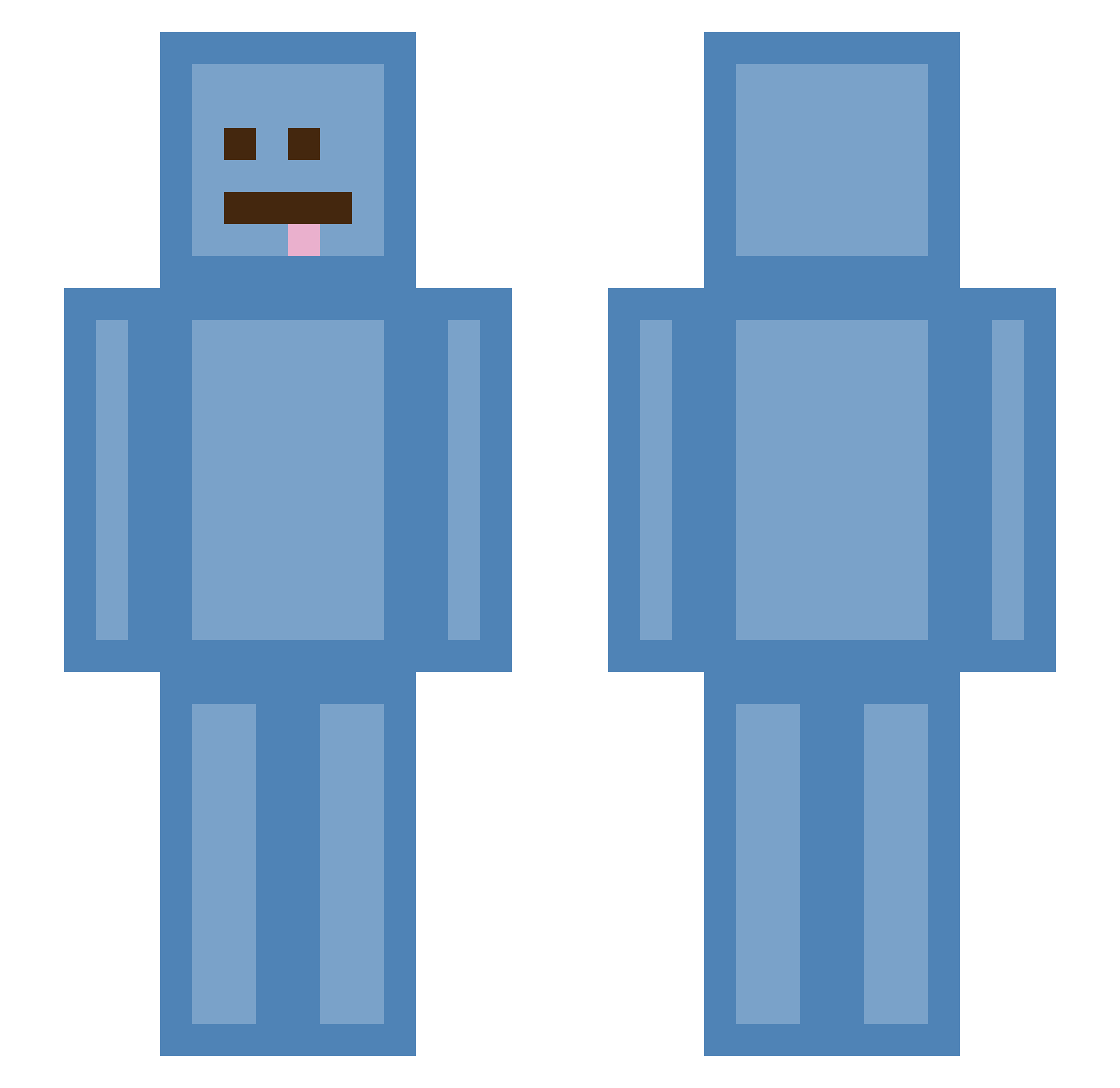 stellsor_ Minecraft skin, front and back view
