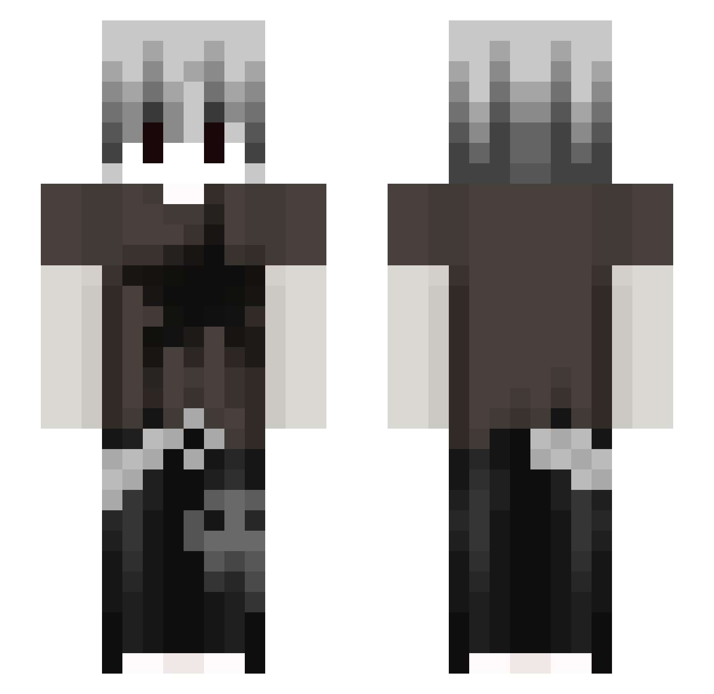 janek_s23 Minecraft skin, front and back view