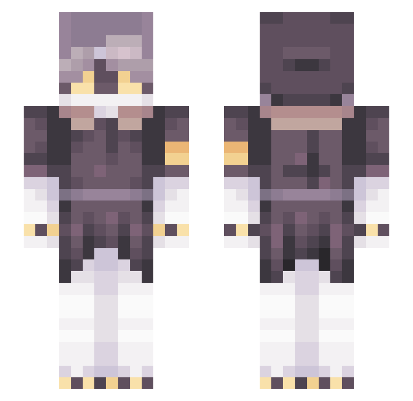sibro_d Minecraft skin, front and back view
