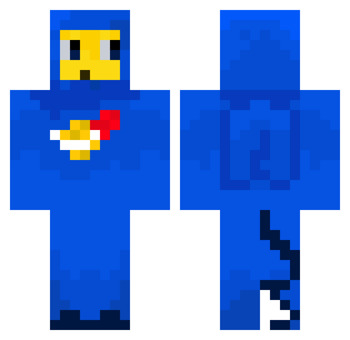 stephcurry30_ Minecraft skin, front and back view