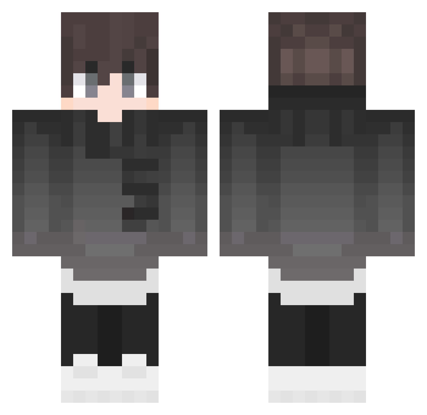 Timo_is_noob Minecraft skin, front and back view