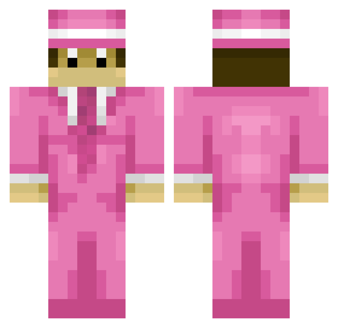 Cy_RiL Minecraft skin, front and back view