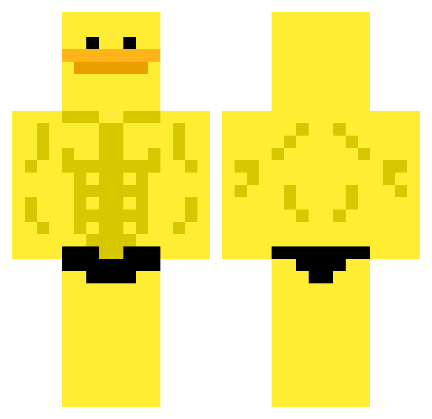 igaodamacedonia Minecraft skin, front and back view