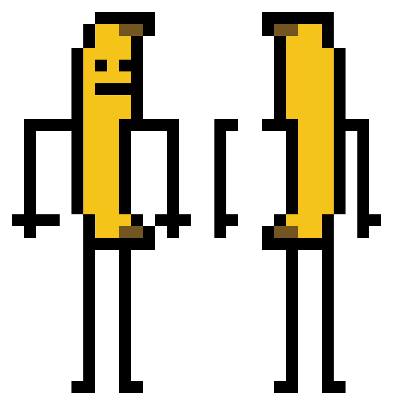 kedjinsh Minecraft skin, front and back view