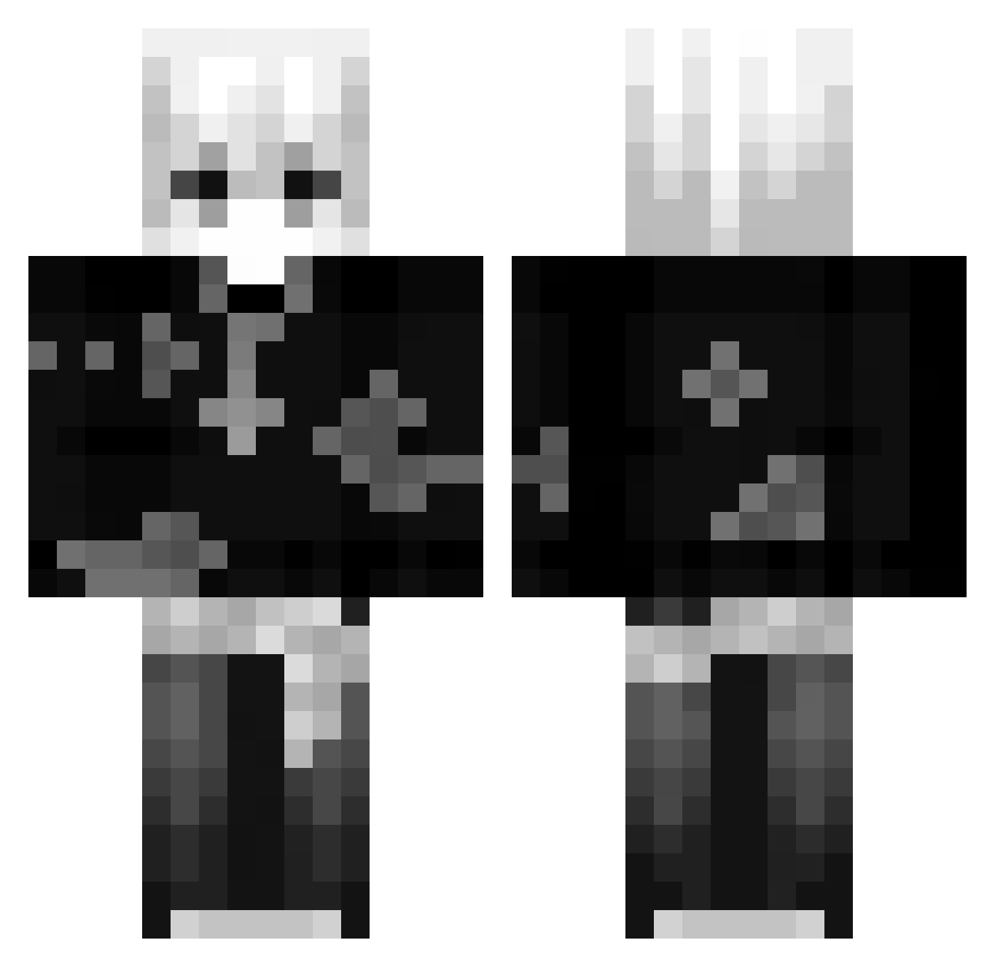muriakoo Minecraft skin, front and back view
