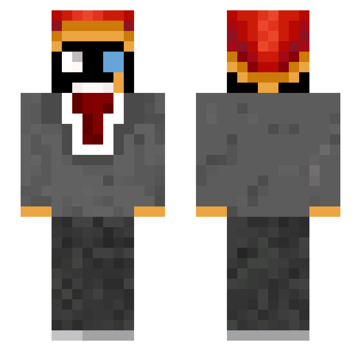 sturmi1 Minecraft skin, front and back view