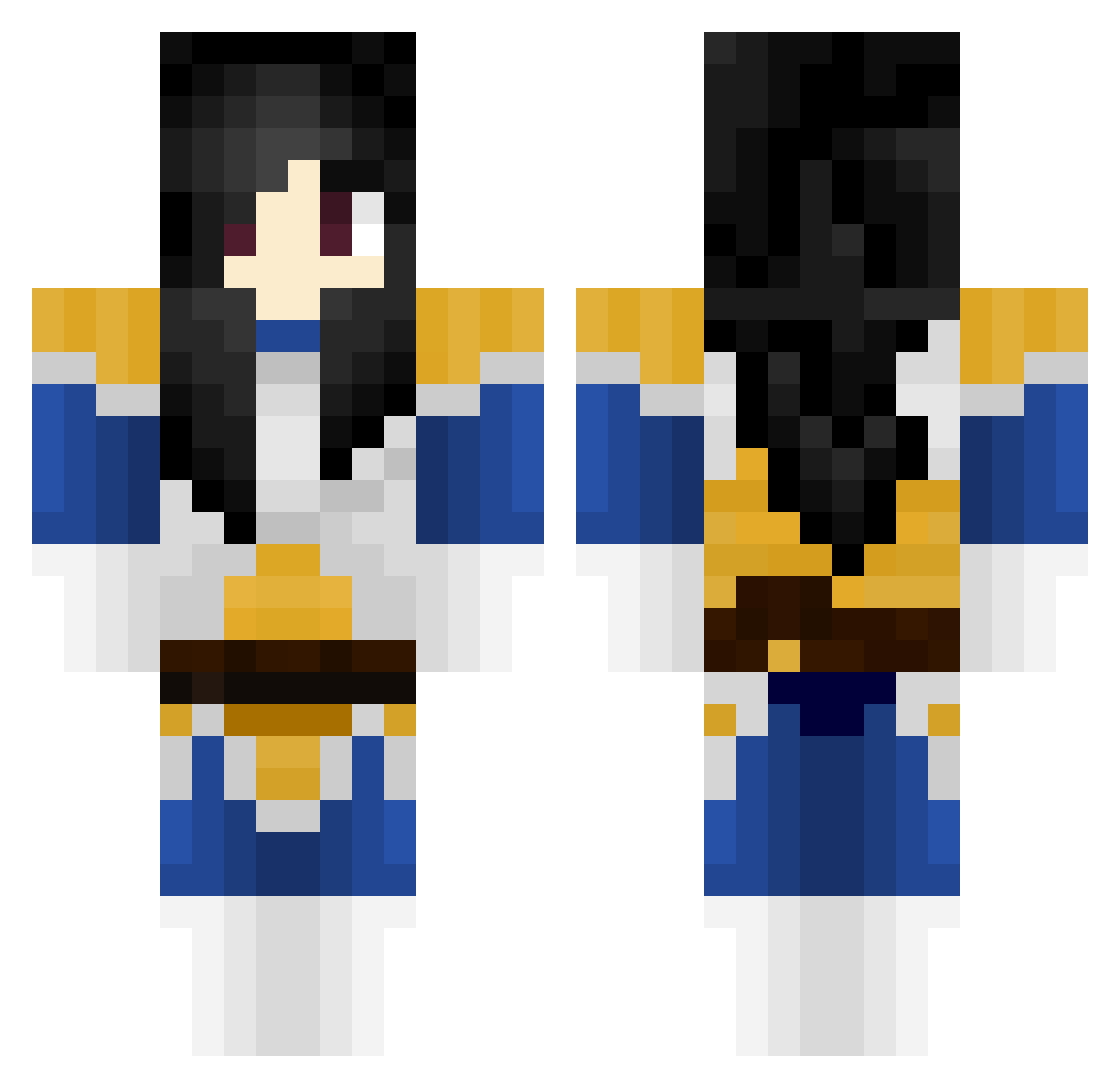 gugaREVOLTADO - vegeta Minecraft skin