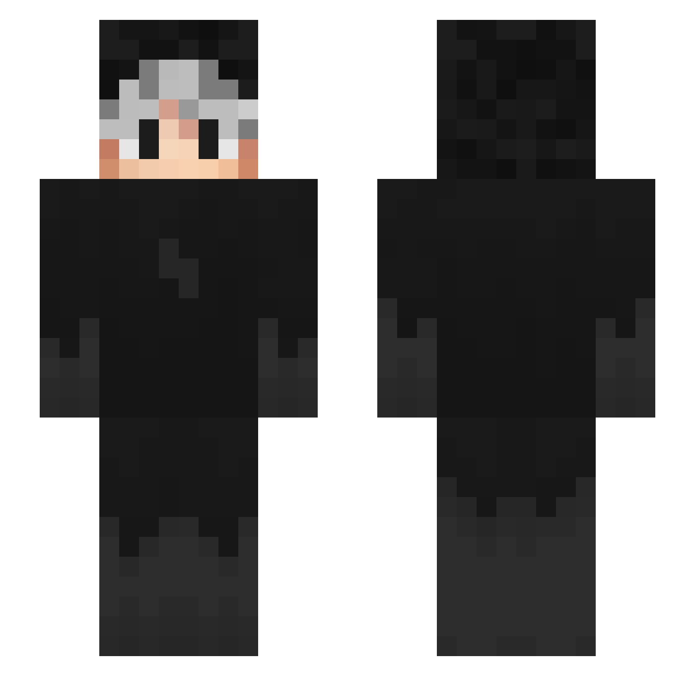 Nathan1Automat0 Minecraft skin, front and back view
