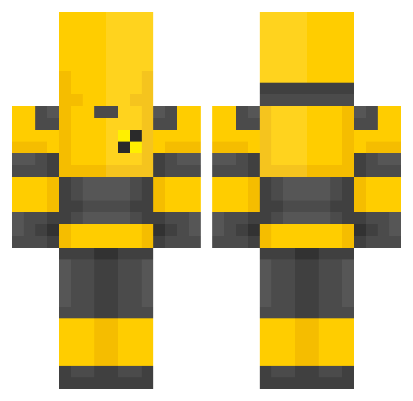 cuteslavicboy Minecraft skin, front and back view