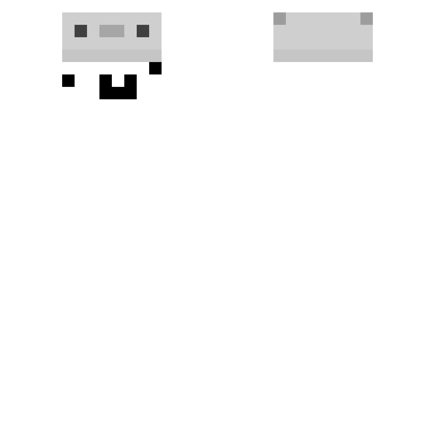 zyni_0K Minecraft skin, front and back view
