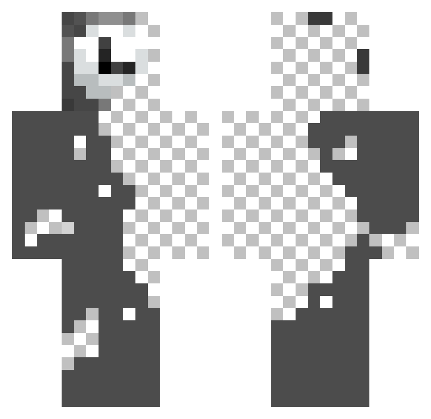Tomas_85 Minecraft skin, front and back view