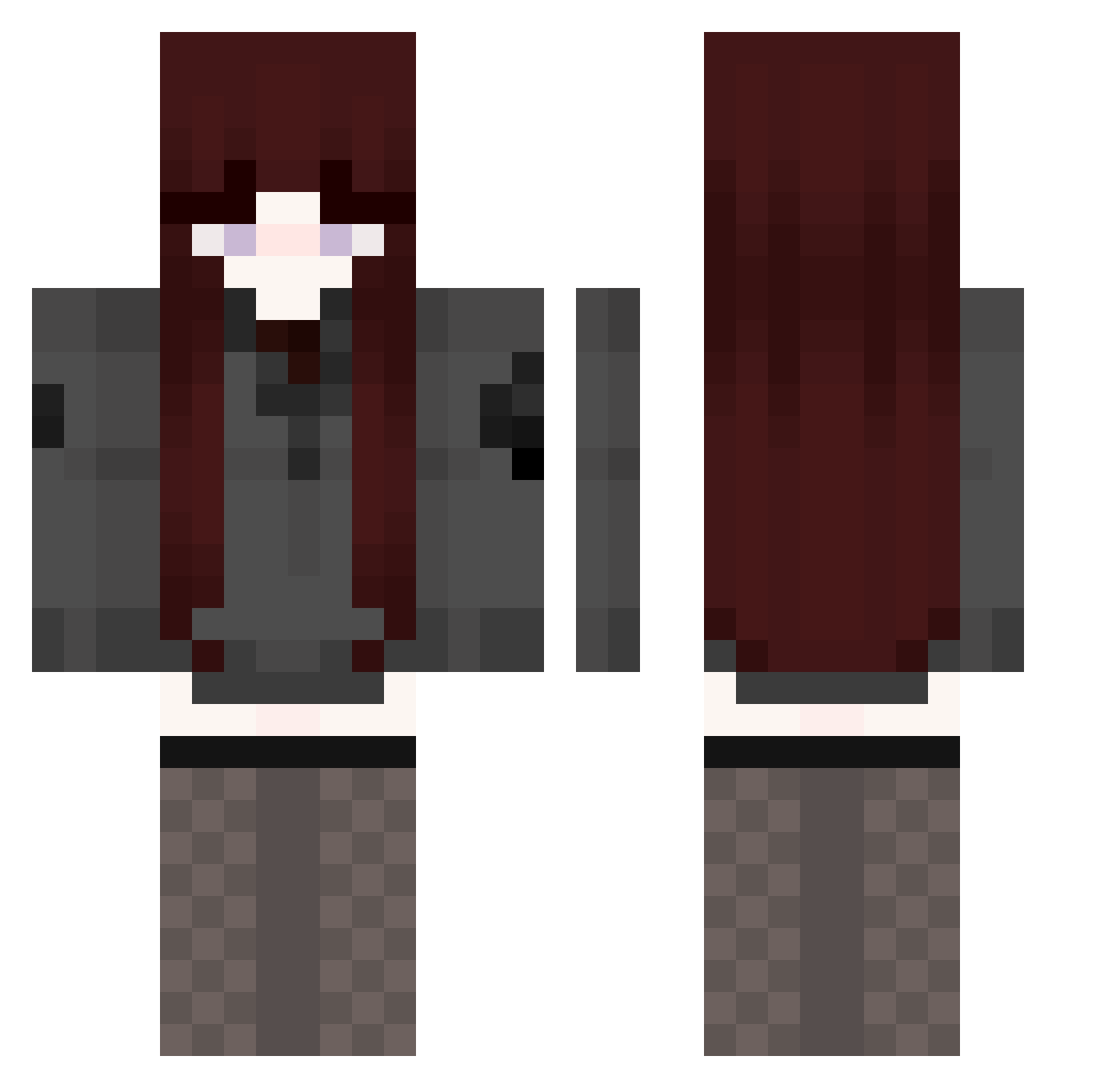 Sopaaa_ Minecraft skin, front and back view