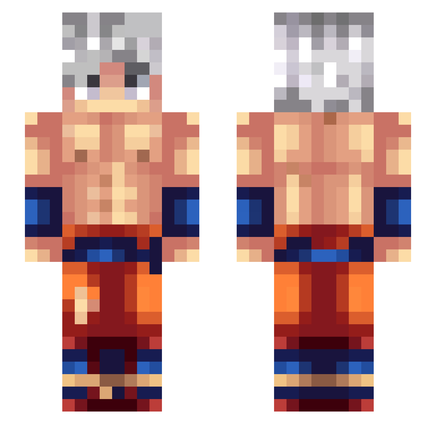windsornguyen Minecraft skin, front and back view