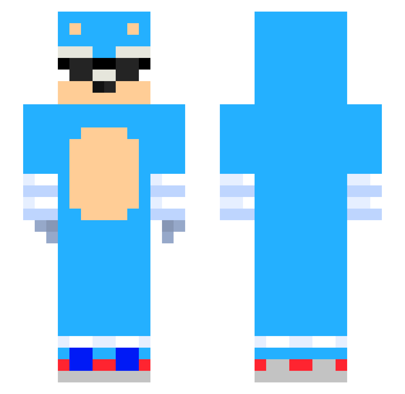 S_Sleeqy Minecraft skin, front and back view