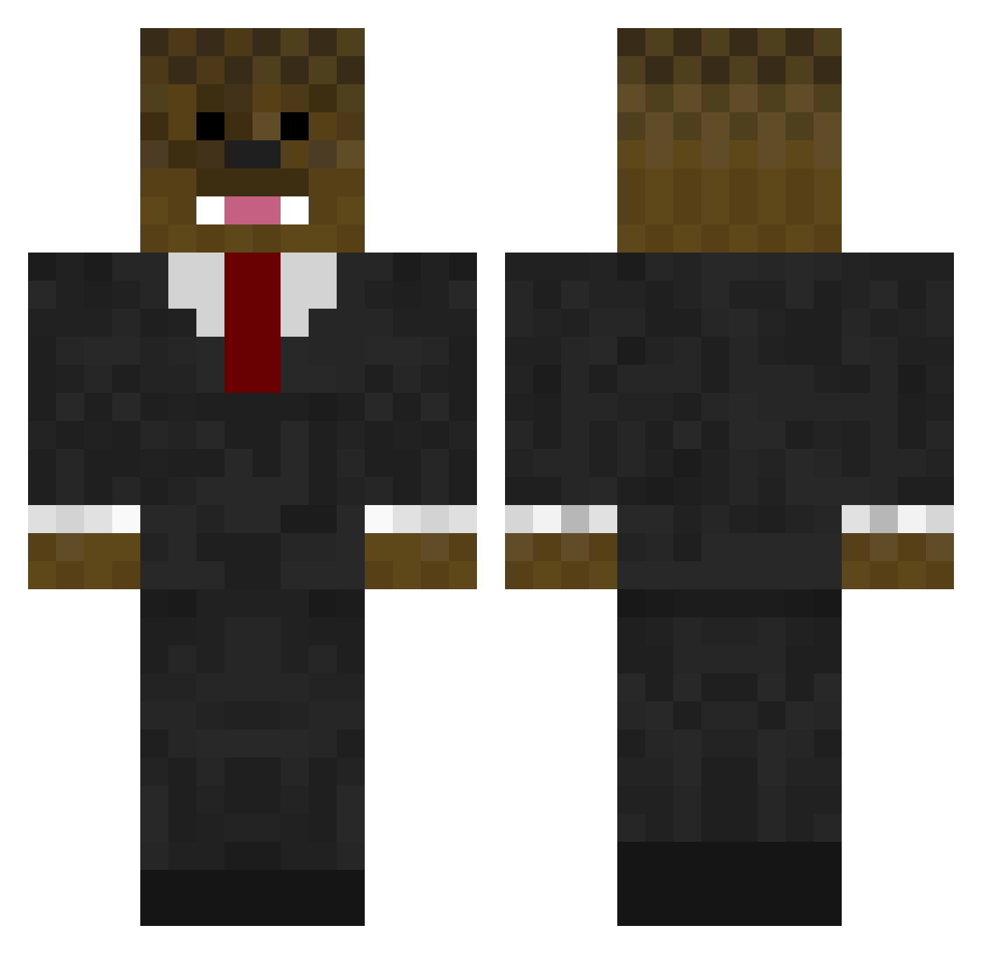 SeanMcCormack02 Minecraft skin, front and back view
