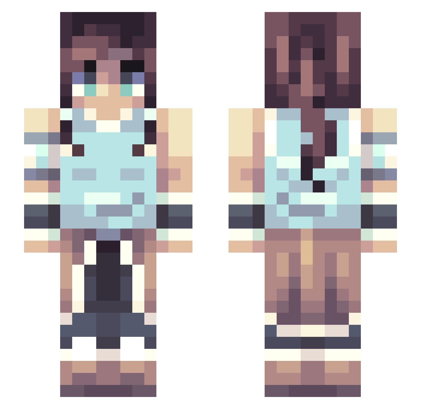 expiredcaprisun - korra Minecraft skin