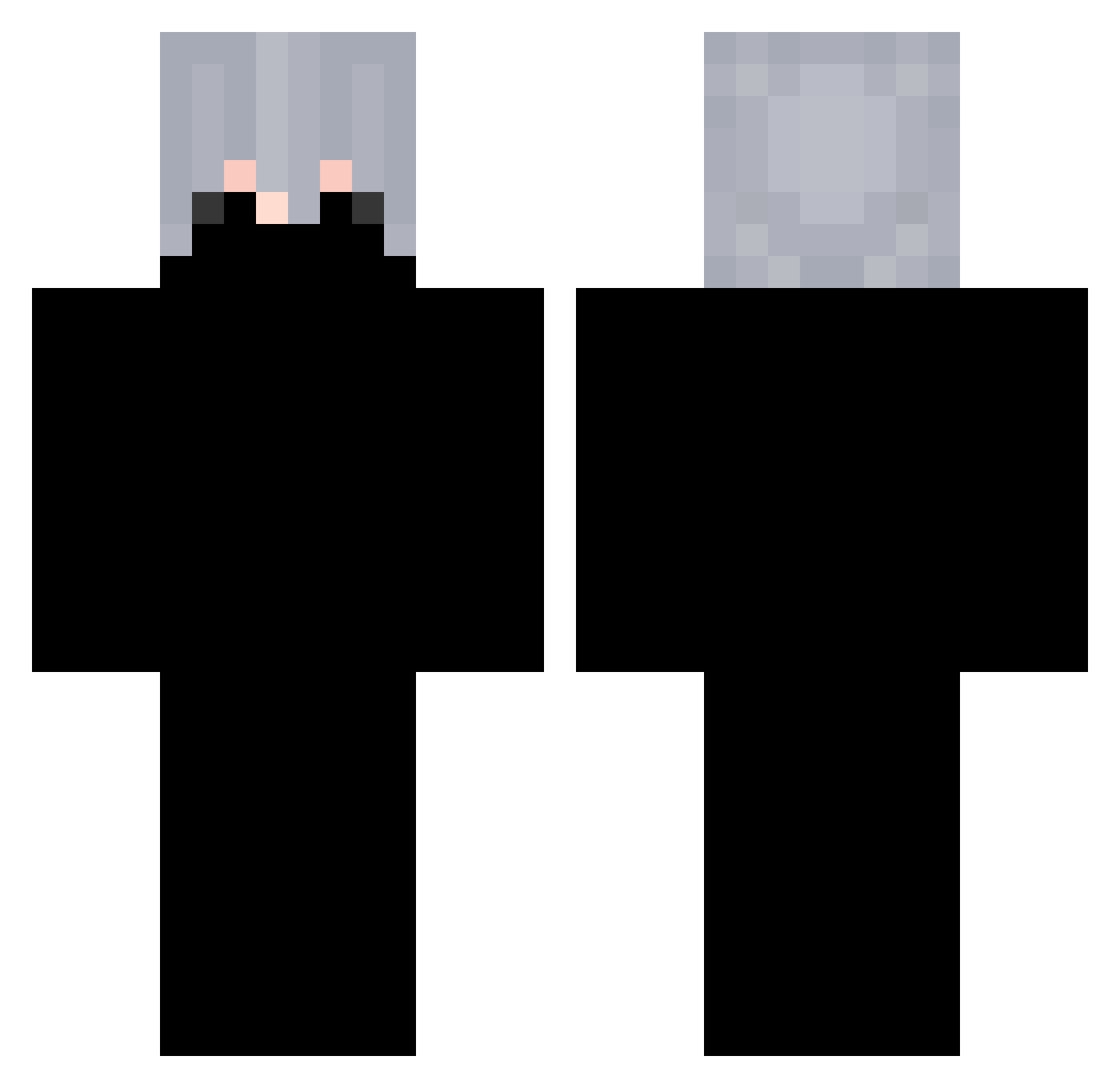 xEmir_66 Minecraft skin, front and back view