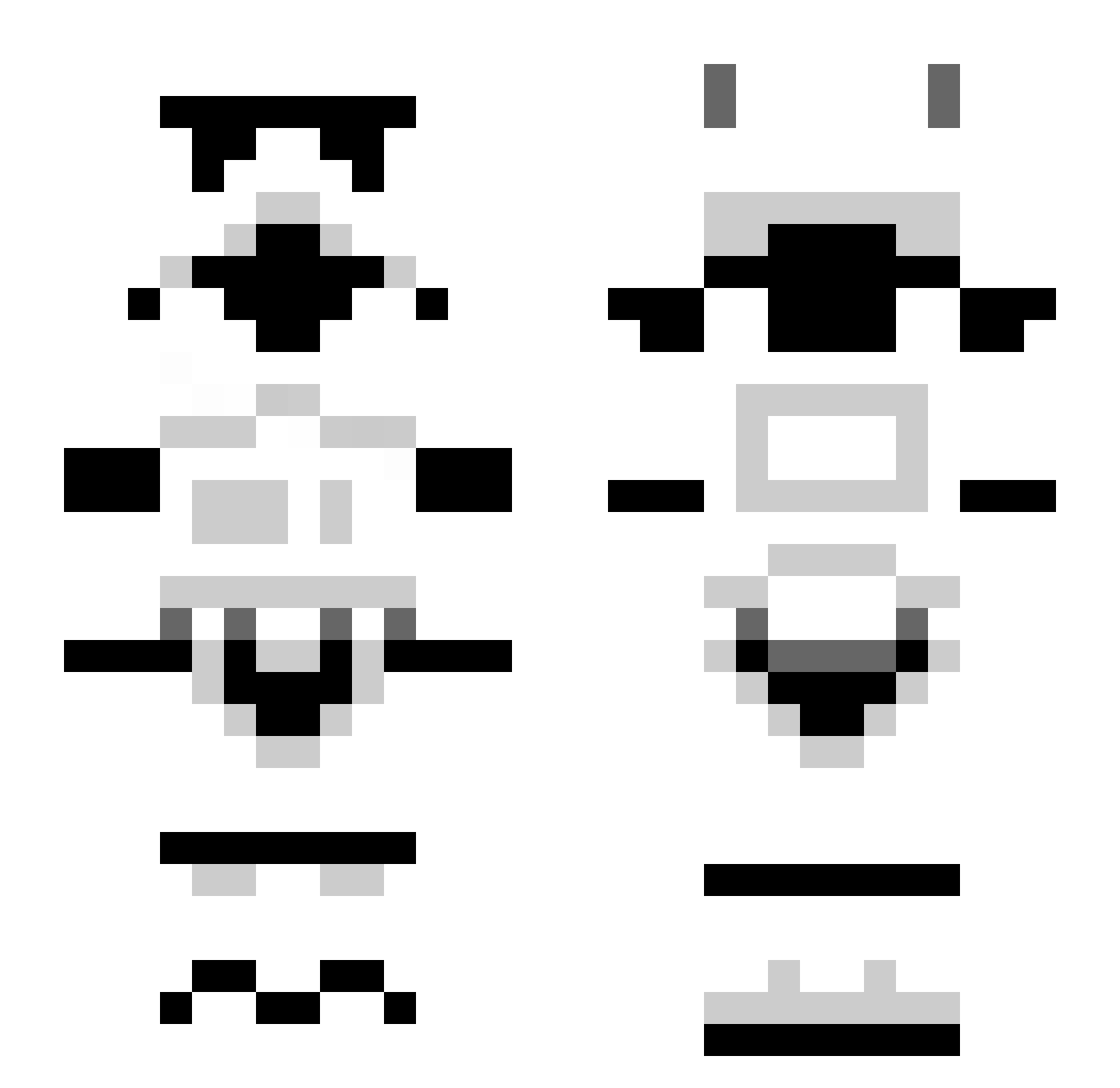 TheNinjaGumby Minecraft skin, front and back view