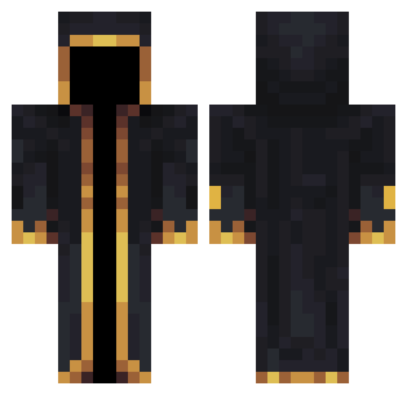 uh_no_thank_you Minecraft skin, front and back view