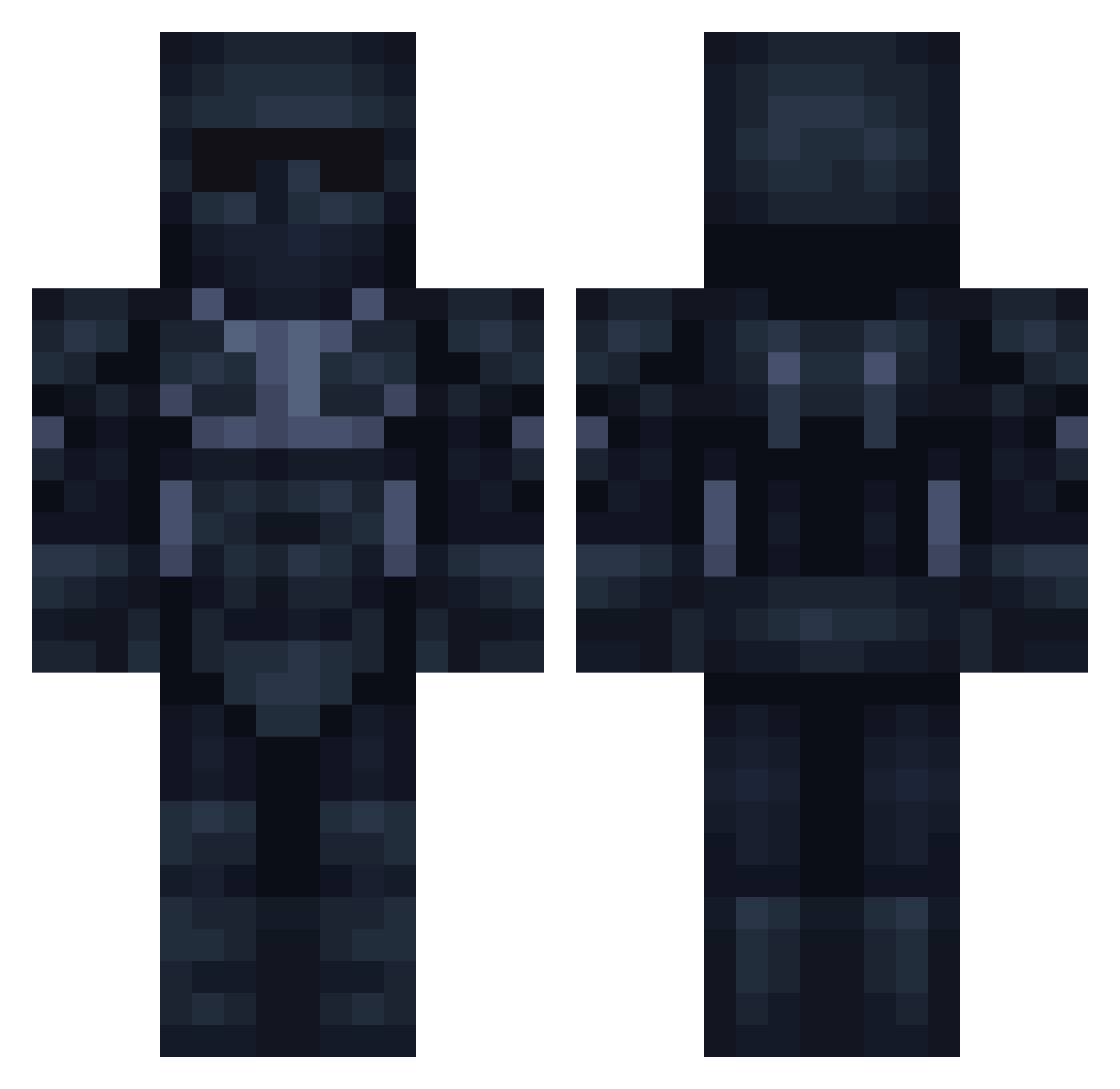 dream_e_r Minecraft skin, front and back view