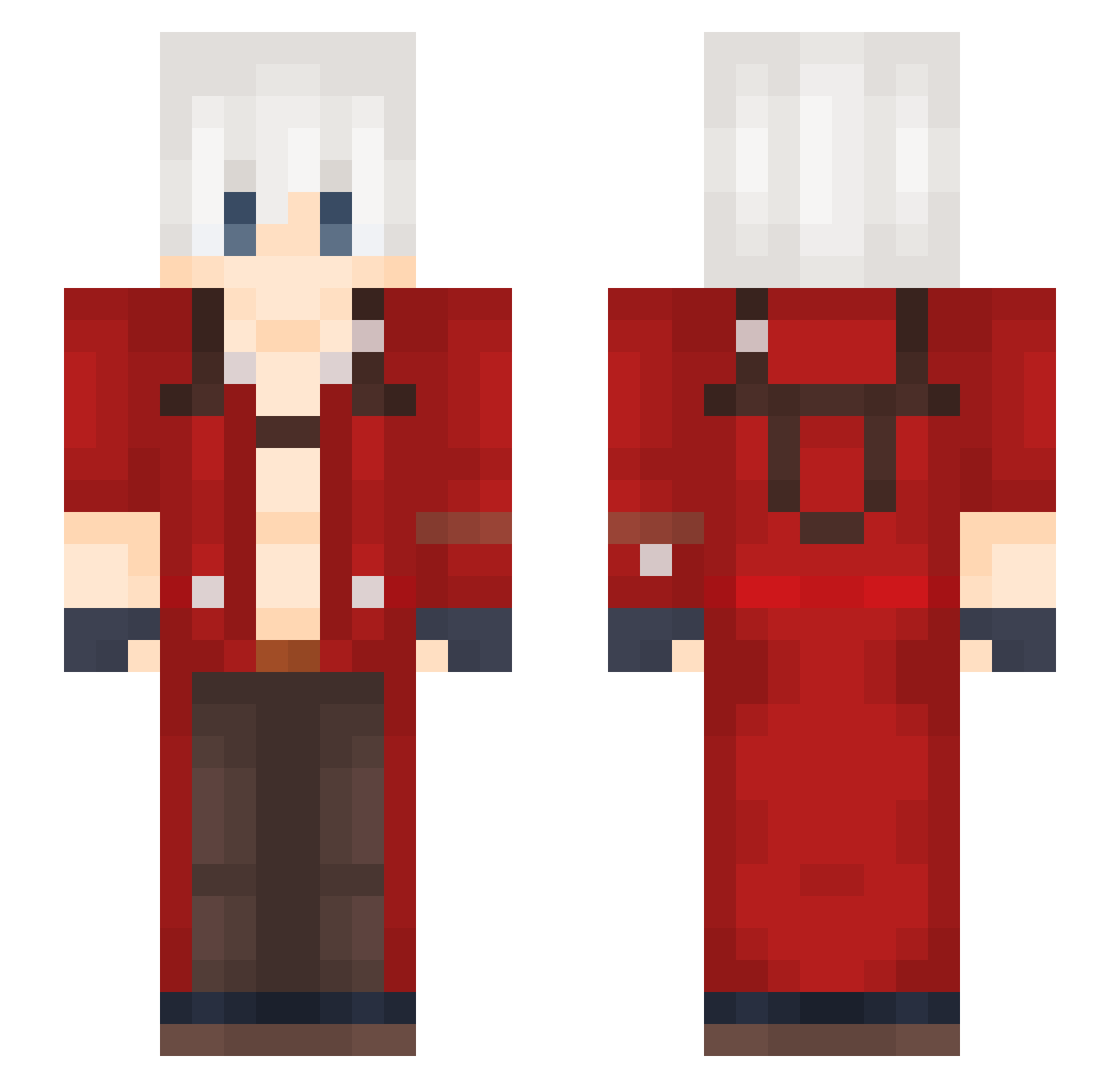 katakuri8370 Minecraft skin, front and back view