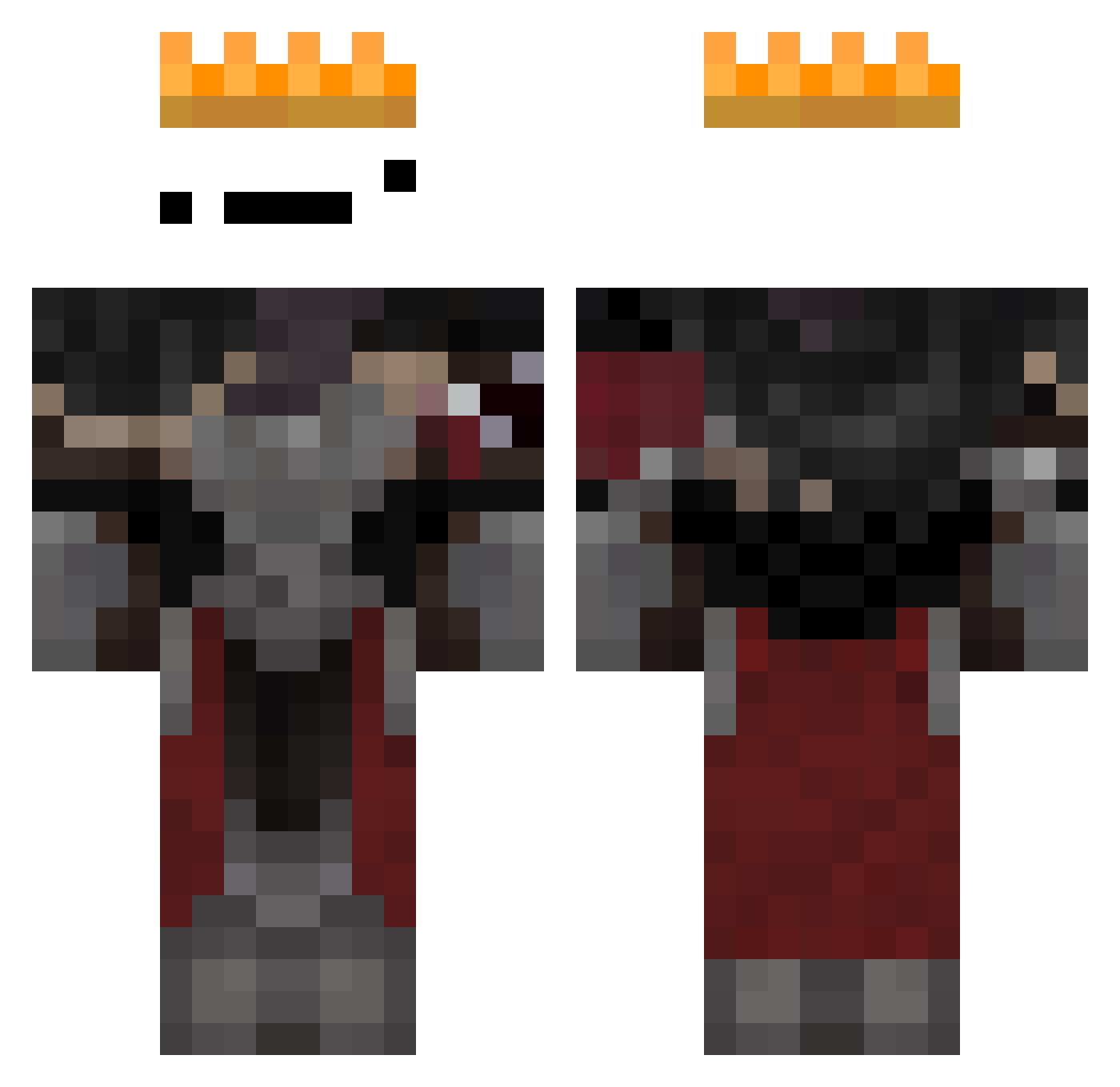 zezinho63 Minecraft skin, front and back view
