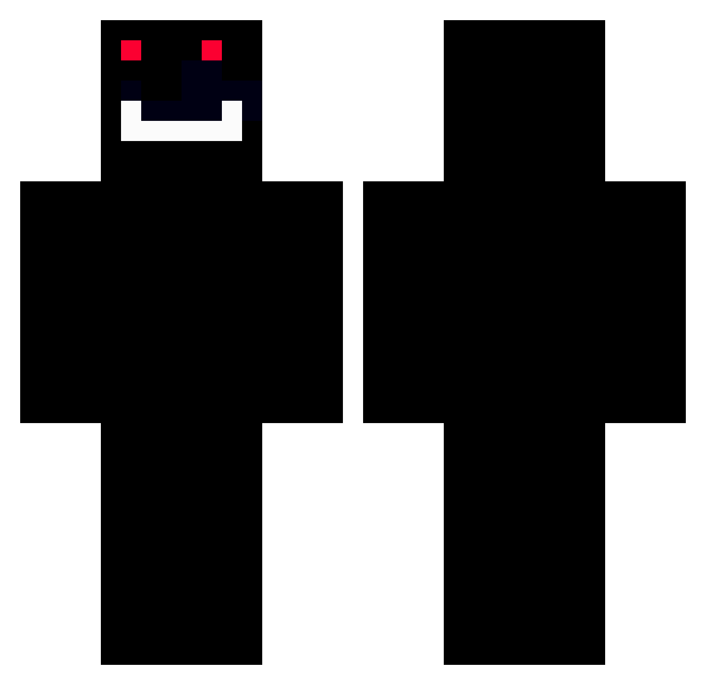 ProMan120879 Minecraft skin, front and back view