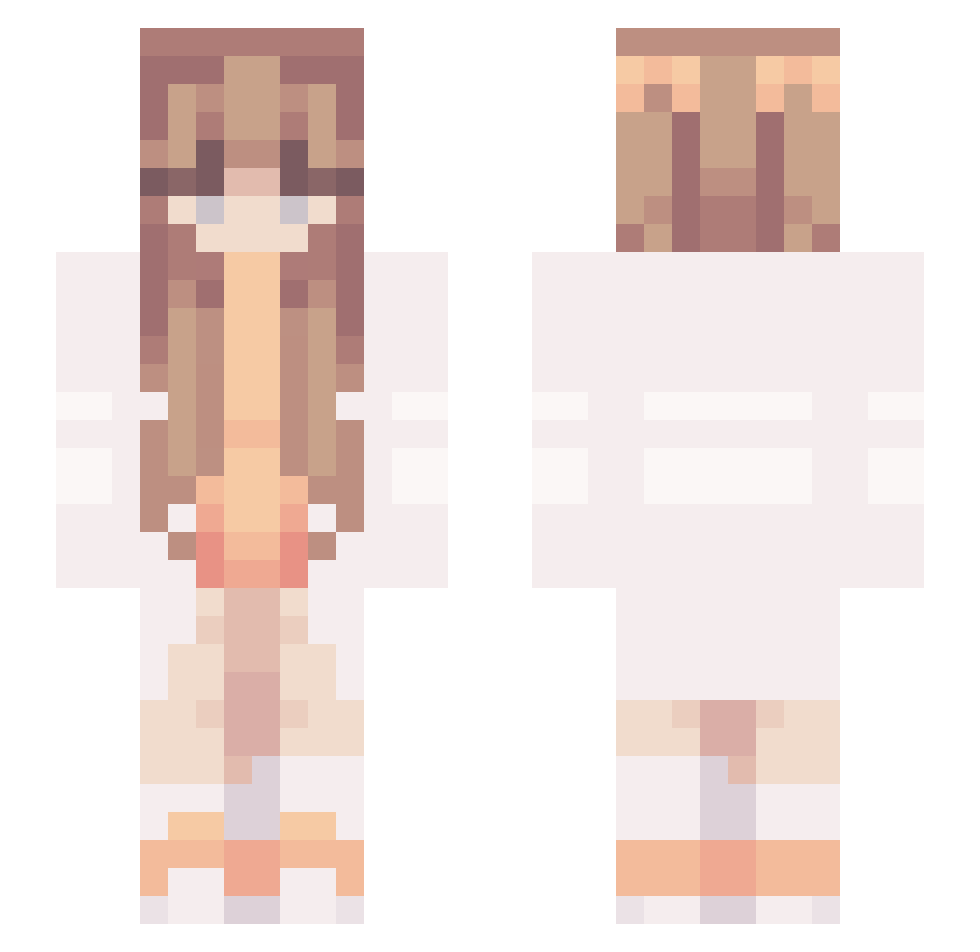 StoopTactical Minecraft skin, front and back view