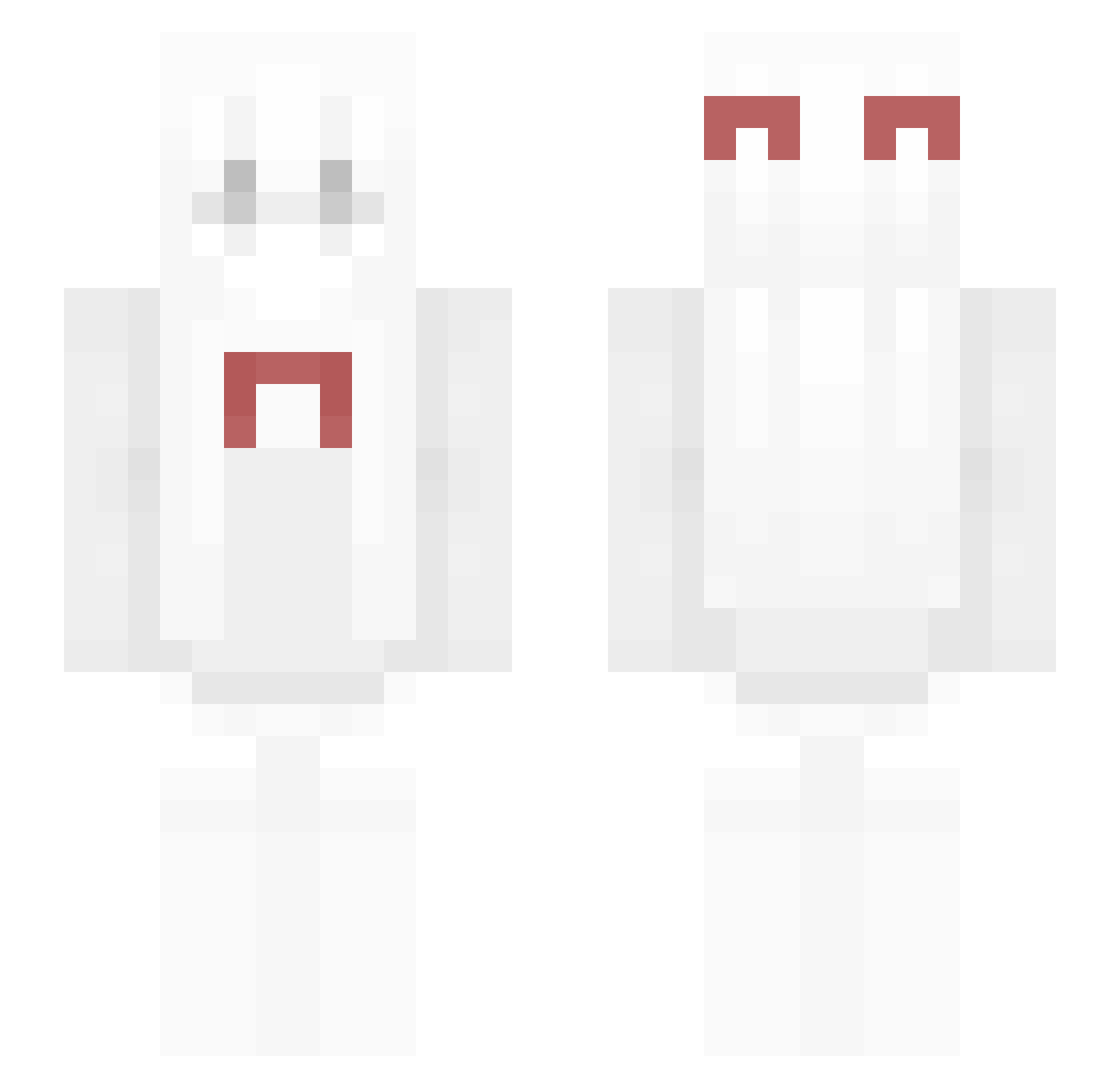 qpez Minecraft skin, front and back view