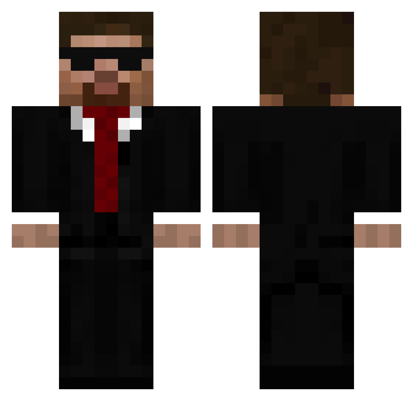 _helloyou_ Minecraft skin, front and back view