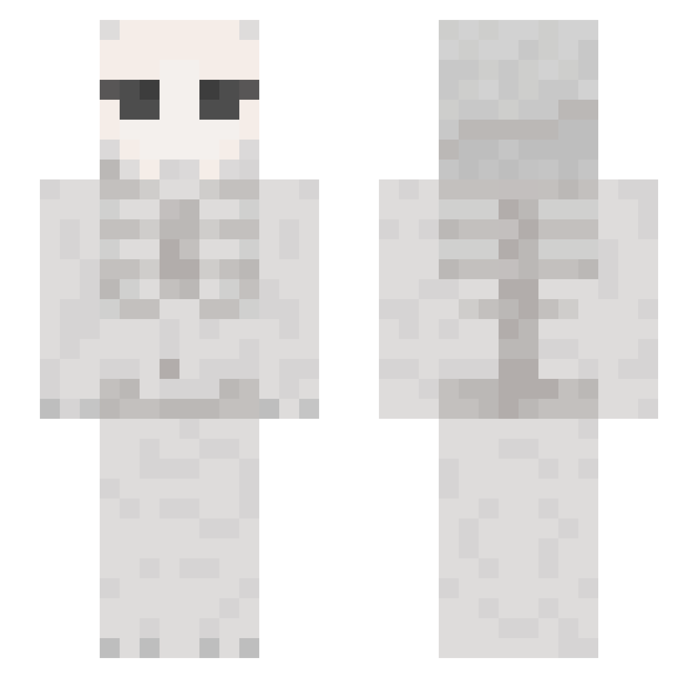 Recruta1911L Minecraft skin, front and back view