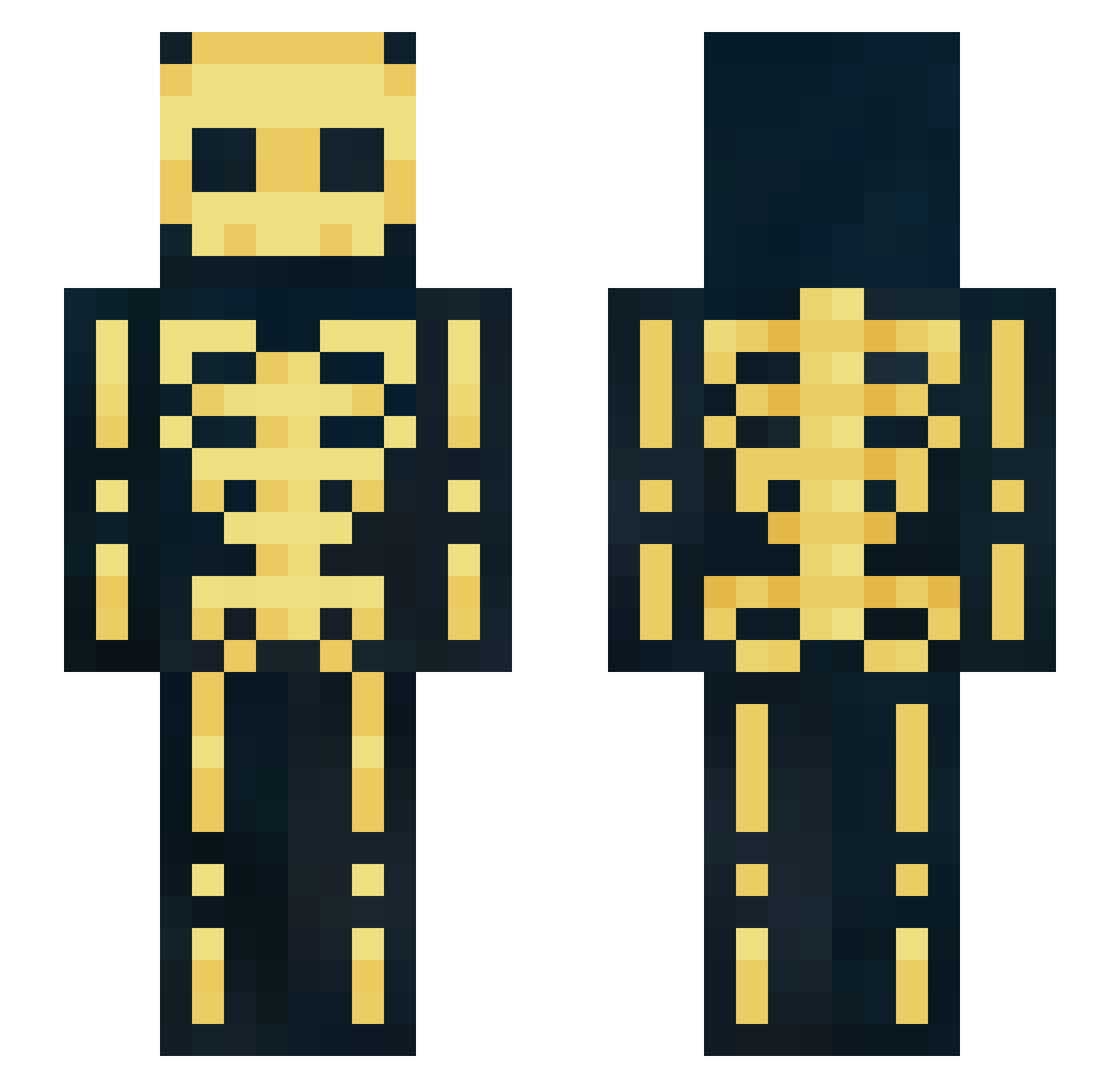 _looboo_ Minecraft skin, front and back view