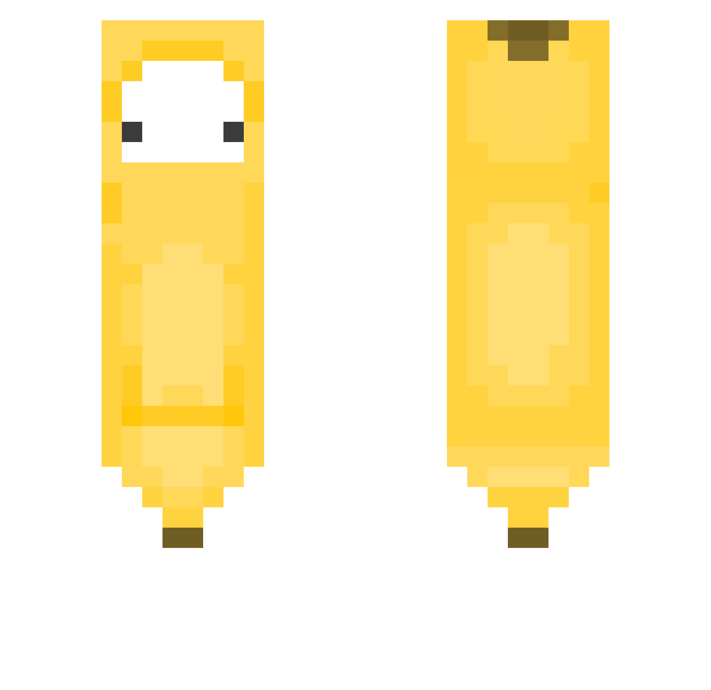 papoi_i Minecraft skin, front and back view