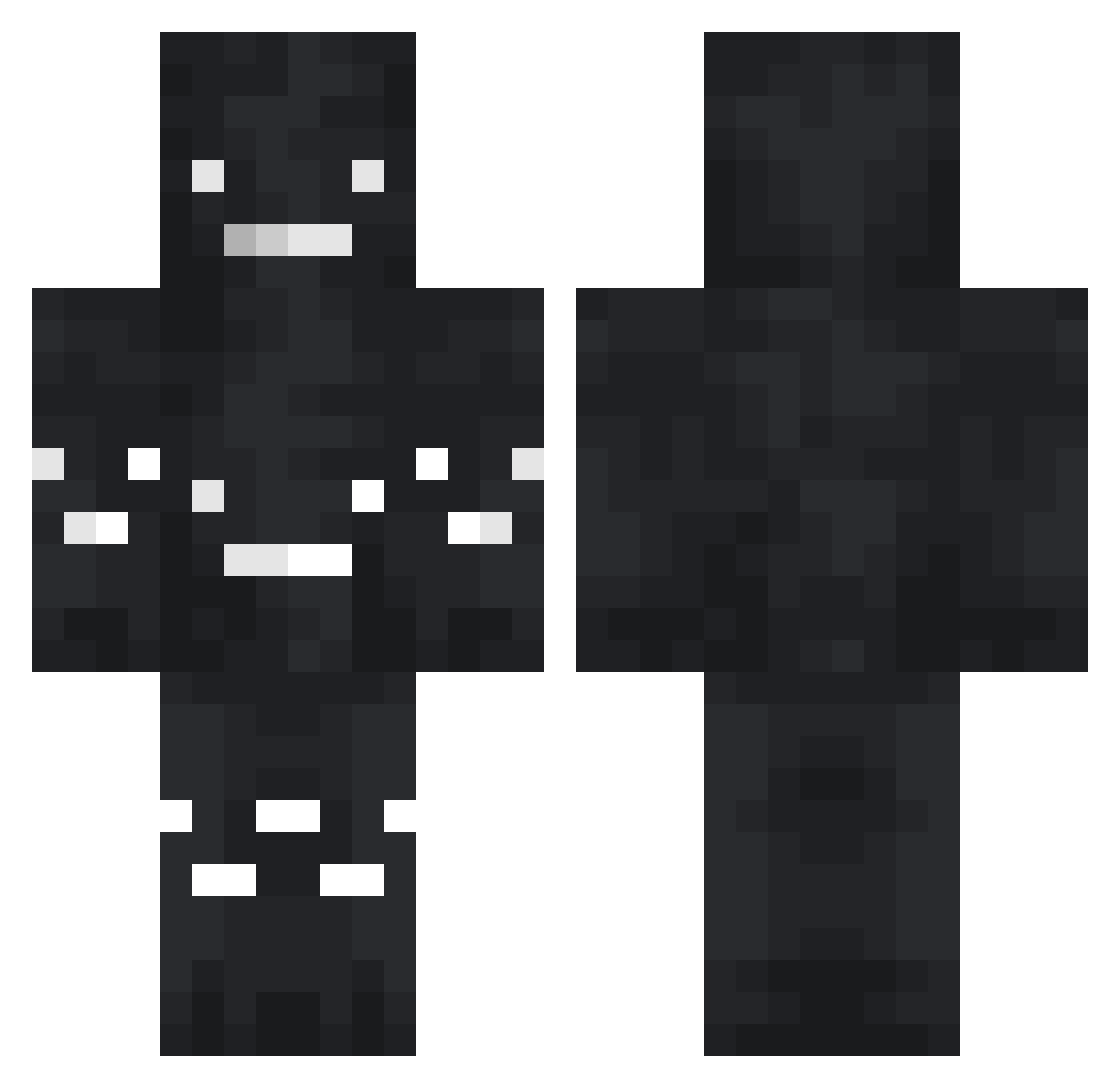 _Klim4ek_ Minecraft skin, front and back view
