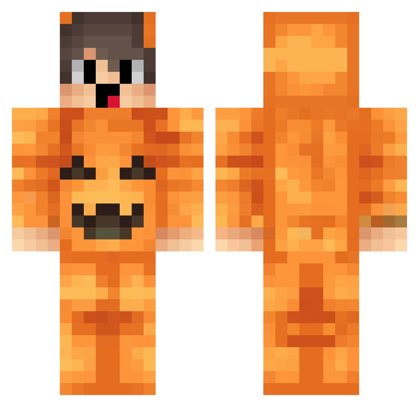 zSalyty157_ Minecraft skin, front and back view
